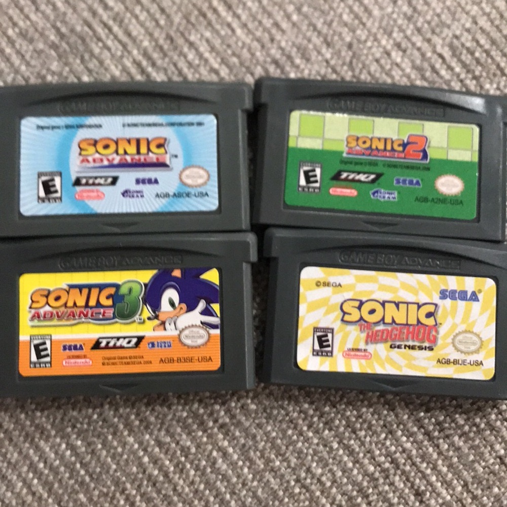 Sonic gba games